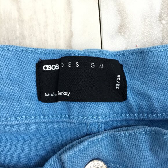 Asos Design Sky blue Jean 38/36 - Picture 3 of 7